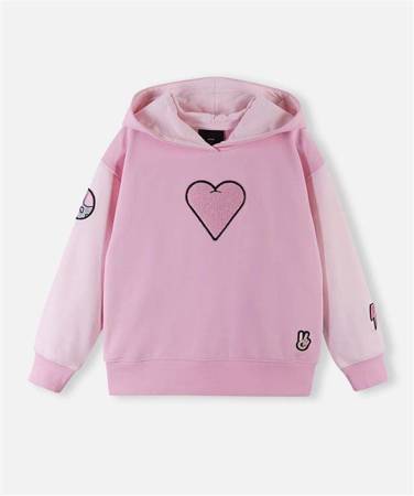 Hoodie, Peace Hood, Classic Pink