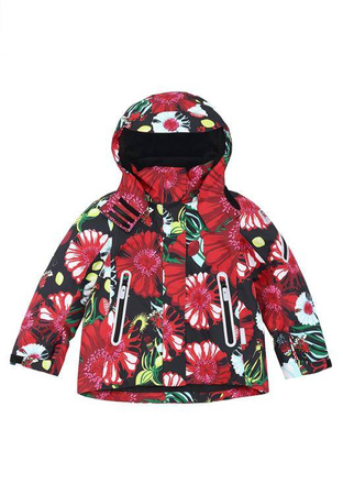 Reimatec winter jacket, Roxana Tomato red