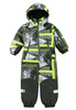 Reimatec Kiddo winter overall, Snowy Dark green