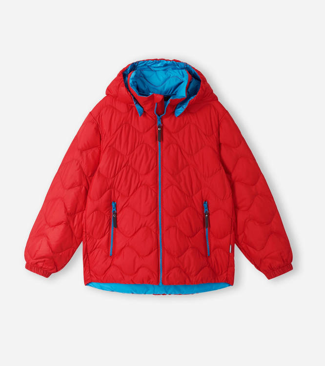 Down jacket, Fossila Tomato red