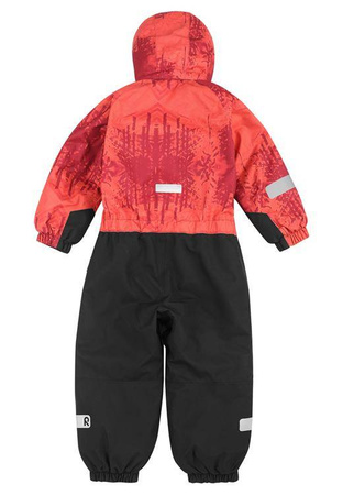 Reimatec Kiddo winter overall, Snowy Lingonberry red