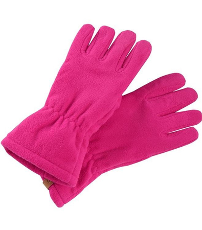 Gloves (knitted), Varmin Raspberry pink
