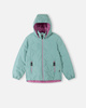 Down jacket, Fossila, Neon Green