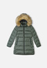 Winter jacket, Lunta, Thyme green