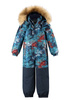 Reimatec winter overall, Kipina Dark sea blue