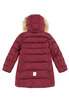 Winter jacket, Lunta Lingonberry red