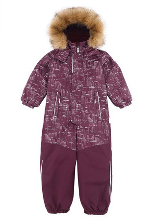 Reimatec winter overall, Bergen Deep purple