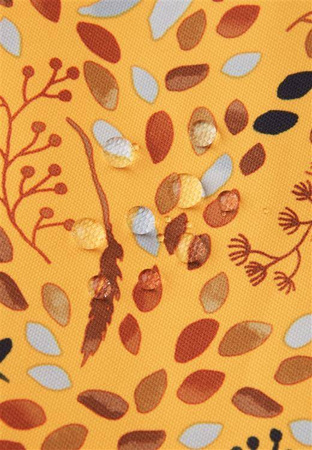 Reimatec winter overall, Puhuri Orange yellow