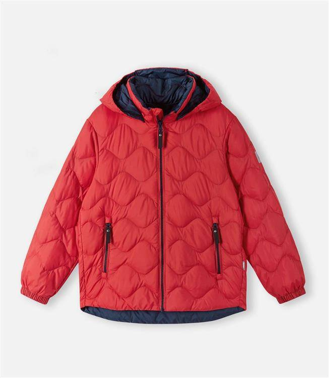 Down jacket, Fossila, Tomato Red