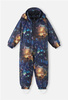 Reimatec winter overall, Moomin Lyster, Grey Pink