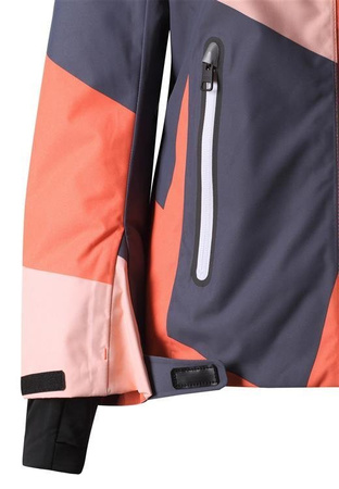 Reimatec winter jacket, Frost Bright salmon