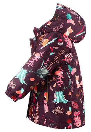 Kurtka reima zimowa Reimatec, Aseme, liliowy Dziewczynki