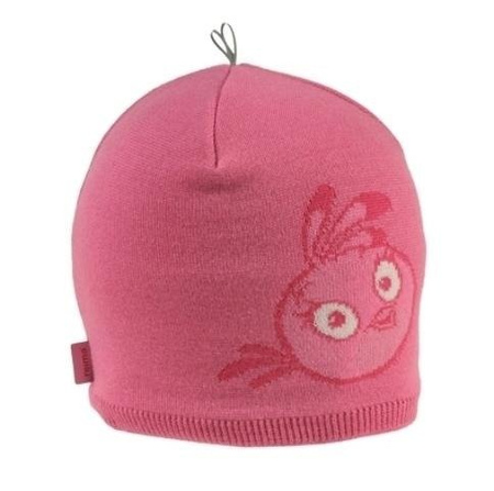 Czapka zimowa Reima Angry Birds beanie pink