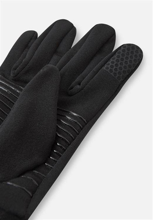 Gloves (knitted), Loisto, Black