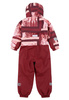 Reimatec Kiddo winter overall, Snowy Lingonberry red