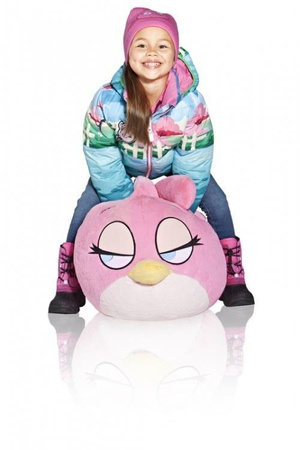 Czapka zimowa Reima Angry Birds beanie pink