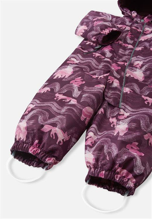 Reimatec winter overall, Puhuri, Deep purple