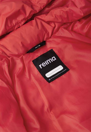 Down jacket, Pellinki Tomato red