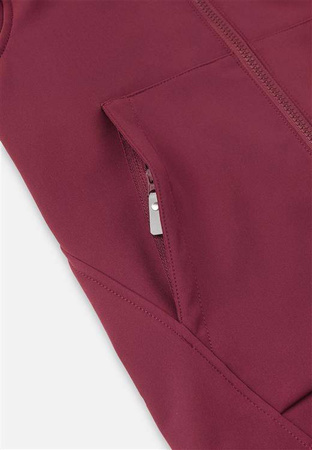 Kurtka reima softshell, Espoo, Czerwony Dziewczynki