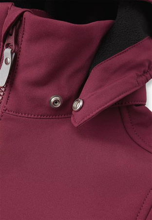 Kurtka reima softshell, Espoo, Czerwony Dziewczynki