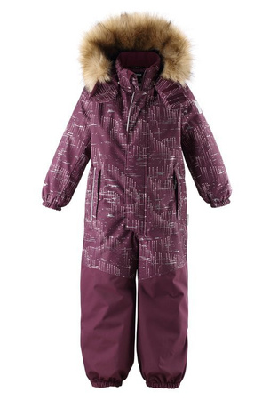 Reimatec winter overall, Bergen Deep purple