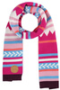 Scarf, Virkku Jeans blue,One size