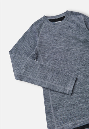 Thermal set, Villoista Melange grey