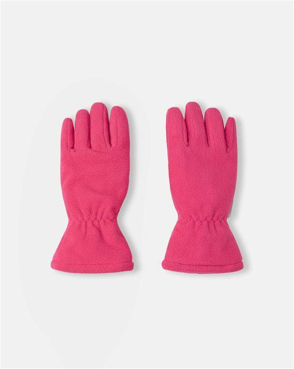 Gloves (knitted), Varmin Azalea pink