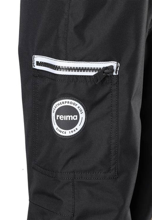 Spodnie reima ReimaTec, Tiksi, Czarny Unisex