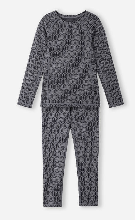 Thermal set, Taival Melange grey