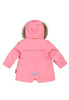 Kurtka reima zimowa Reimatec, Mutka, różowy Dziewczynki
