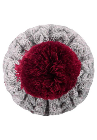 Beanie, Pakkas Lingonberry red