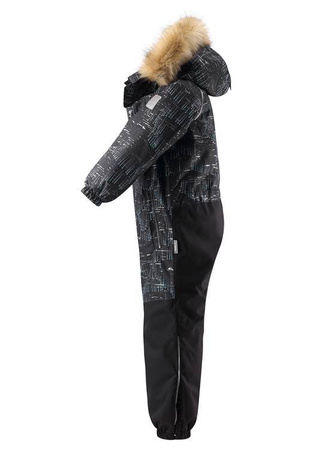 Kombinezon reima zimowy Reimatec, Bergen, czarny Uniseks