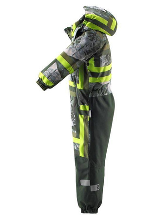 Reimatec Kiddo winter overall, Snowy Dark green