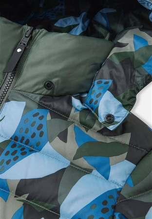 Down jacket, Finnoo, Thyme green