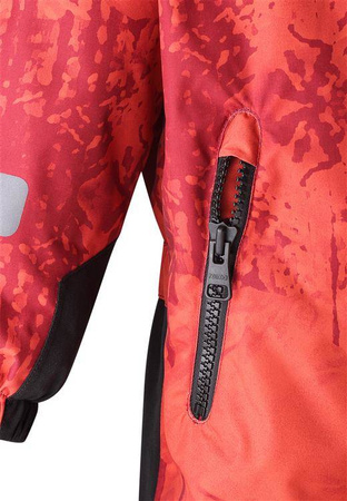 Kombinezon reima zimowy Kiddo Reimatec, Snowy, czerwony Uniseks