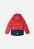 Down jacket, Teisko Tomato red