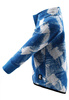 Fleece sweater, Ornament Marine blue