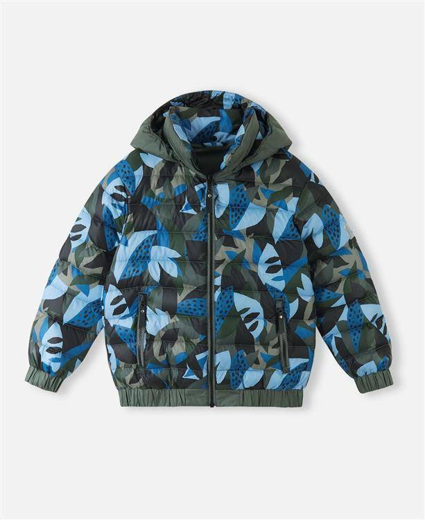 Down jacket, Finnoo, Thyme green