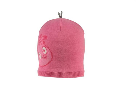 Czapka zimowa Reima Angry Birds beanie pink
