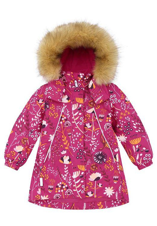 Reimatec winter jacket, Muhvi Raspberry pink
