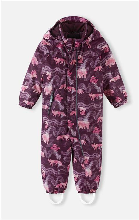 Reimatec winter overall, Puhuri, Deep purple