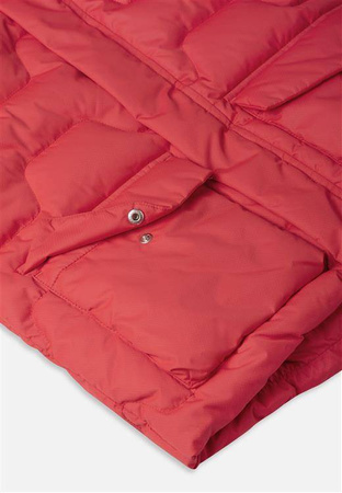 Down jacket, Pellinki Tomato red