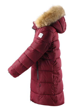 Winter jacket, Lunta Lingonberry red