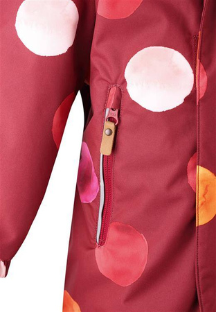 Reimatec winter overall, Puhuri Lingonberry red