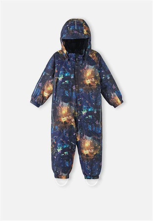 Reimatec winter overall, Moomin Lyster, Grey Pink