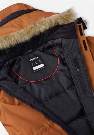 Reimatec winter jacket, Naapuri Cinnamon brown