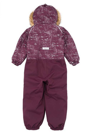 Reimatec winter overall, Bergen Deep purple