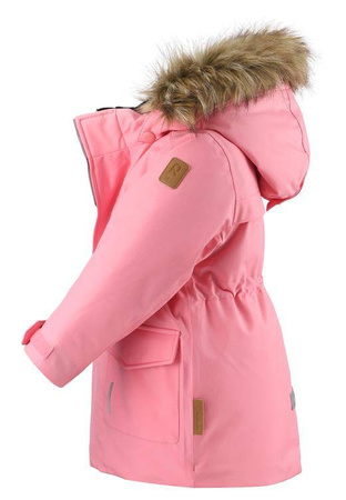 Kurtka reima zimowa Reimatec, Mutka, różowy Dziewczynki