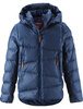 Down jacket, Martti Jeans blue